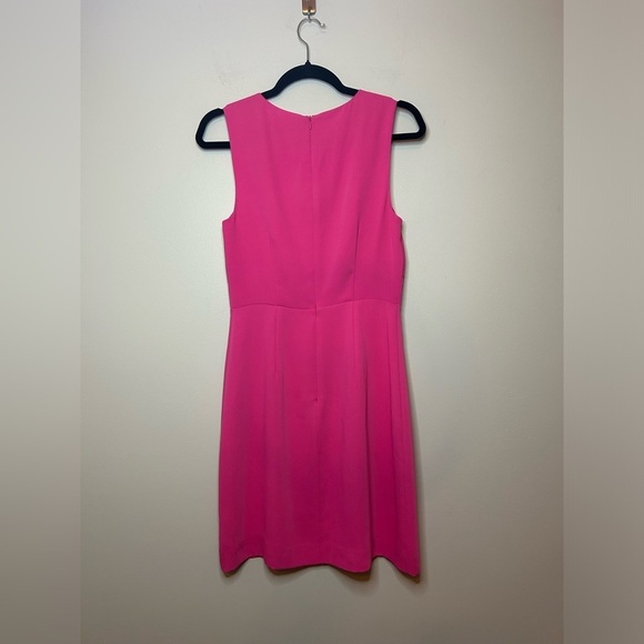 Trina Turk Barbie Pink Keyhole Sleeveless Sheath Dress Size S - Picture 6 of 8